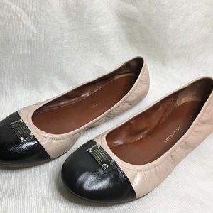 Marc Jacobs Blush/Black Flats
